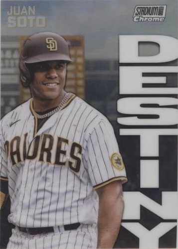 2022 Topps Stadium Club Chrome - Juan Soto #1B