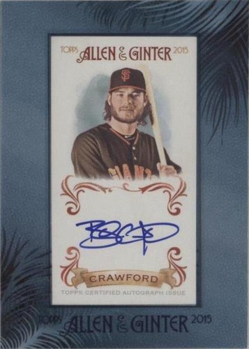 2015 Topps Allen & Ginter's - Brandon Crawford #AGA-BC