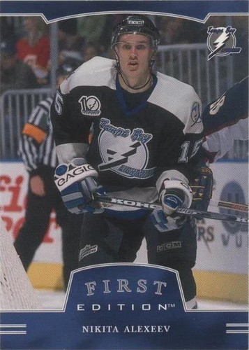 2002-03 In the Game Be A Player First Edition - Nikita Alexeev #240
