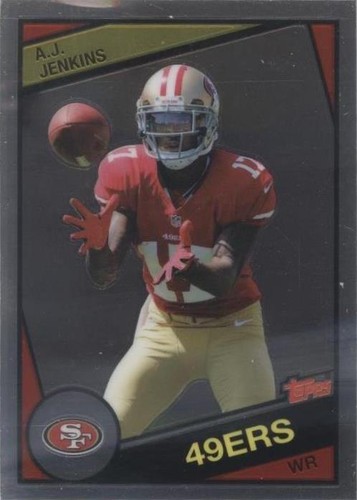 2012 Topps Chrome A.J. Jenkins #16