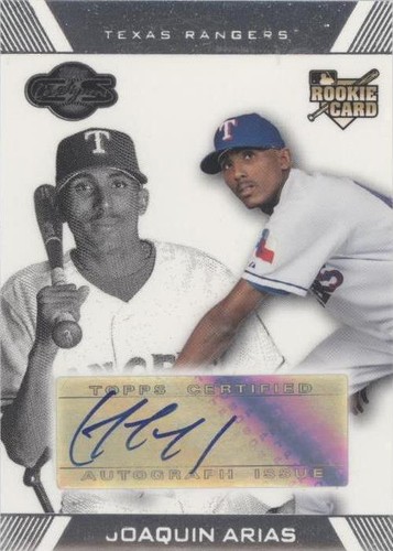 2007 Topps Co-Signers - Joaquin Arias #103
