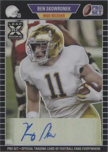2021 Leaf Pro Set Metal Ben Skowronek #PA-BS1