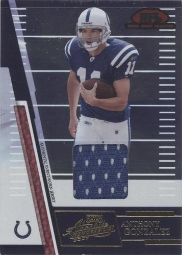 2007 Playoff Absolute Memorabilia Anthony Gonzalez #RJC-11