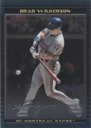 2002 Bowman Chrome - Brad Wilkerson #189