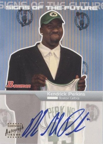 2003-04 Bowman Rookies & Stars - Kendrick Perkins #SFA-KP