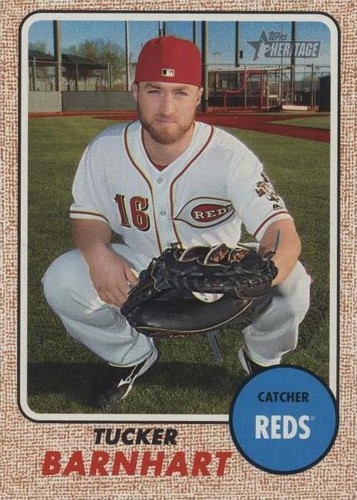 2017 Topps Heritage - Tucker Barnhart #245