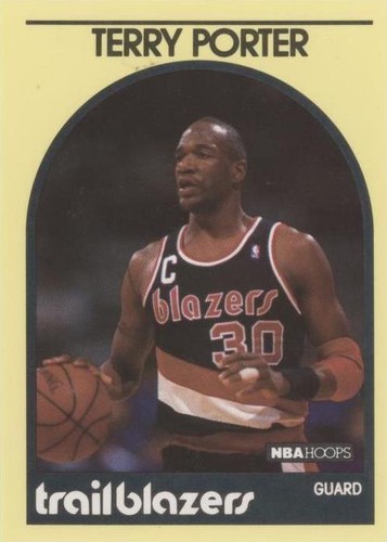 1989-90 NBA Hoops Superstars - Terry Porter #79