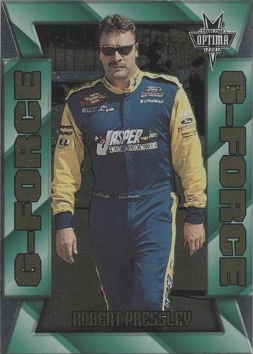 2001 Press Pass Optima - Robert Pressley #GF 19