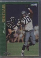 1997 Topps Chrome Michael Sinclair #84