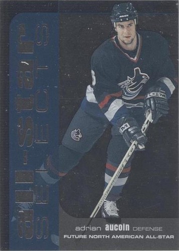 1999-00 In the Game Be A Player Memorabilia - Adrian Aucoin #SL-23
