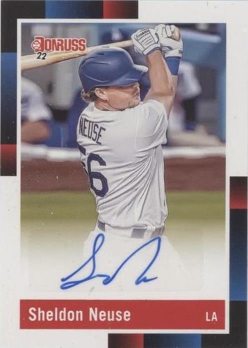 2022 Panini Donruss - Sheldon Neuse #R88S-SN