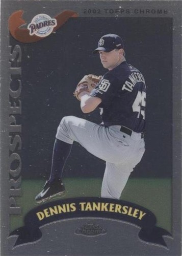2002 Topps Chrome Traded & Rookies - Dennis Tankersley #T111