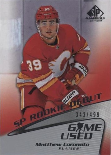 2023-24 Upper Deck SP Game Used - Matthew Coronato #R-19