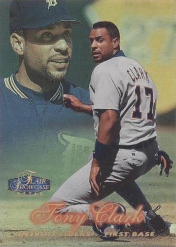 1998 Flair Showcase - Tony Clark #22