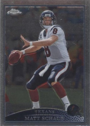 2009 Topps Chrome Matt Schaub #TC97