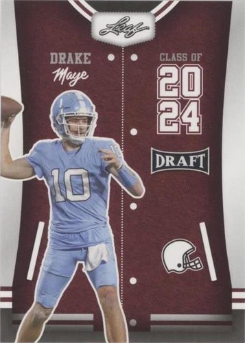 2023 Leaf Draft Drake Maye #79