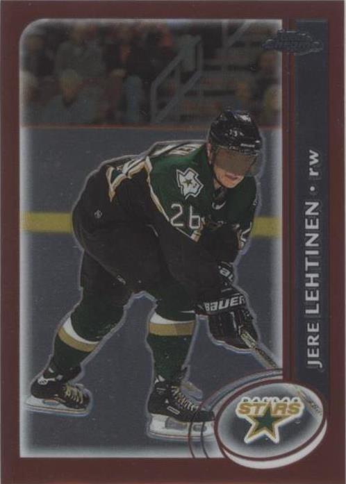 2002-03 Topps Chrome - Jere Lehtinen #97