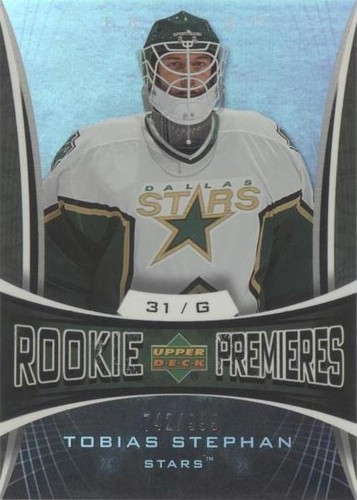 2007-08 Upper Deck Trilogy - Tobias Stephan #141