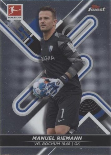 2021-22 Topps Finest Bundesliga Manuel Riemann #39