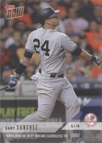 2018 Topps Now - Gary Sanchez #154