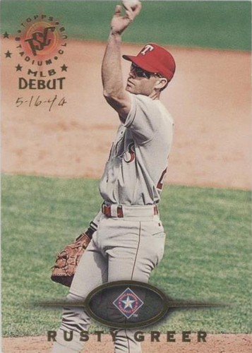 1995 Topps Stadium Club - Rusty Greer #486