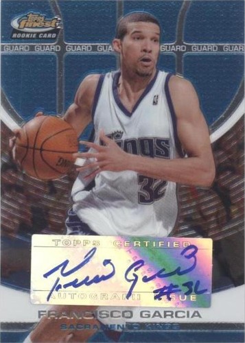 2005-06 Topps Finest - Francisco Garcia #128