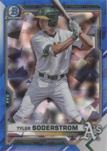 2021 Bowman Chrome Draft Sapphire Edition - Tyler Soderstrom #BDC-15