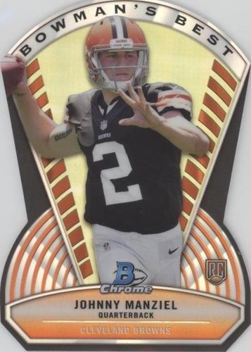 2014 Bowman Chrome Johnny Manziel #BB-JM