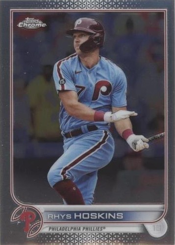 2022 Topps Chrome - Rhys Hoskins #8