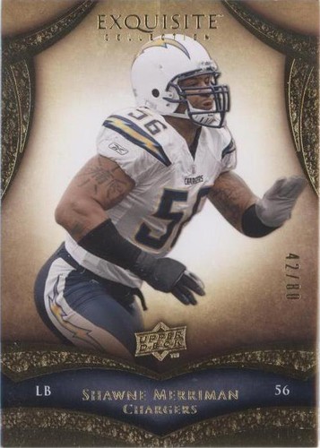2009 Upper Deck Exquisite Collection Shawne Merriman #73