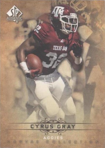 2012 SP Authentic Cyrus Gray #CC-20