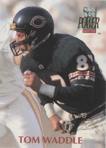 1992 Pro Set Power Tom Waddle #87