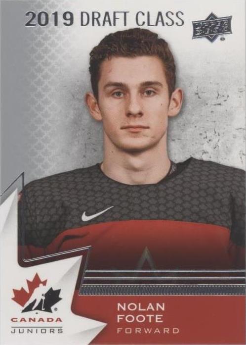 2020-21 Upper Deck Team Canada Juniors - Nolan Foote #97