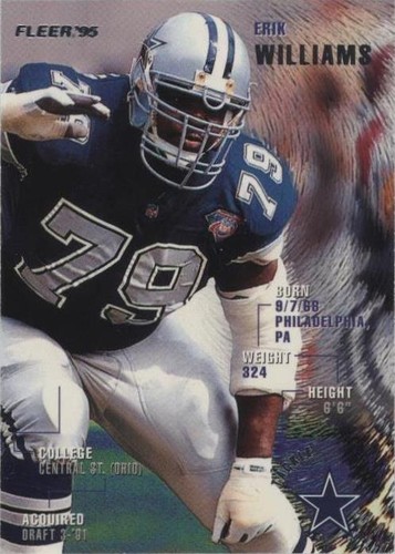 1995 Fleer Erik Williams #102