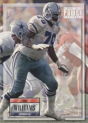 1993 Pro Set Power Erik Williams #179
