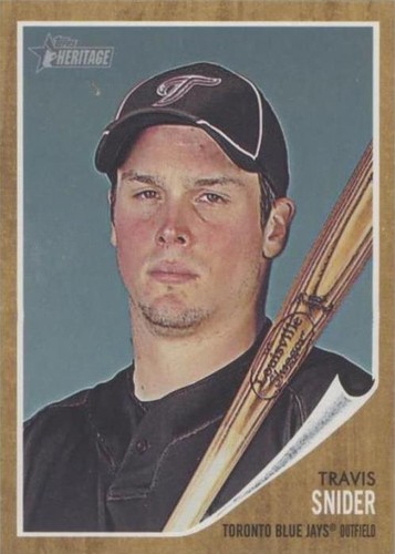2011 Topps Heritage - Travis Snider #68