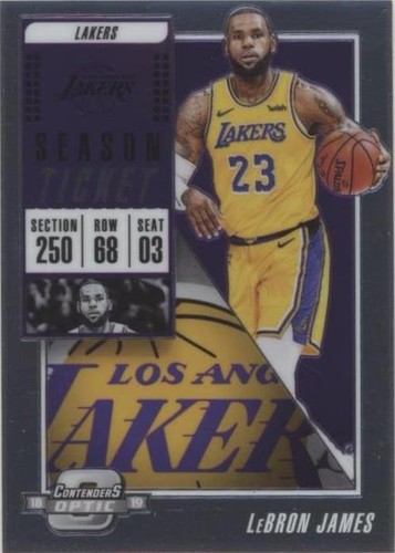 2018-19 Panini Contenders Optic - LeBron James #5 for sale