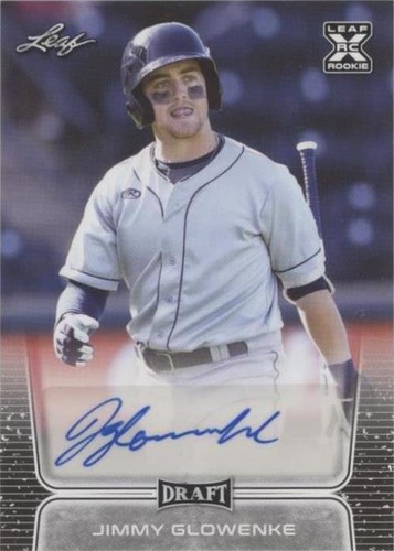 2020 Leaf Draft - Jimmy Glowenke #BA-JG1