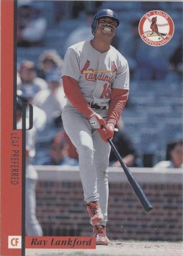 1996 Leaf Preferred - Ray Lankford #10