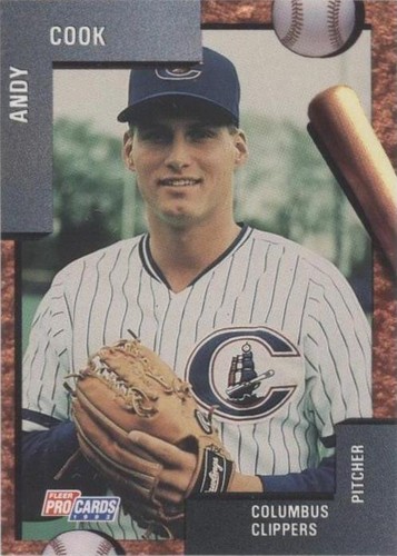 1992 Fleer ProCards Minor League - Andy Cook #342