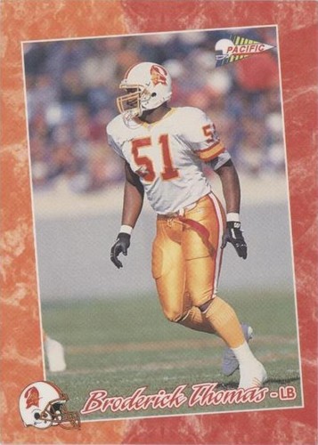 1993 Pacific Broderick Thomas #121