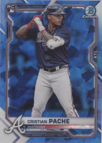 2021 Bowman Chrome Sapphire Edition - Cristian Pache #69