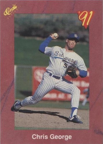 1991 Classic Update Red Travel Edition - Chris George #T50