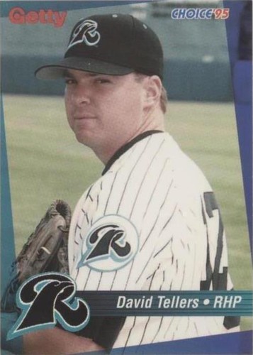 1995 Choice New Haven Ravens - David Tellers #12
