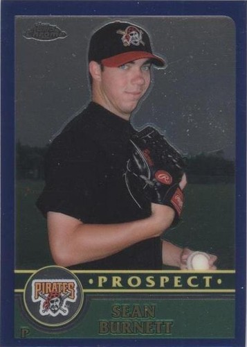 2003 Topps Chrome Traded & Rookies - Sean Burnett #T165