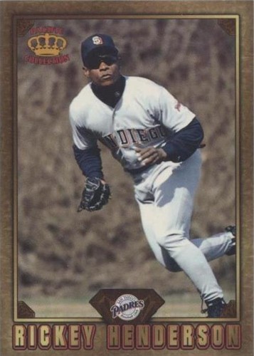 1997 Pacific Crown Collection Prism - Rickey Henderson #GD-208