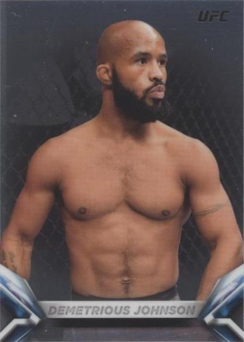 2018 Topps Chrome UFC - Demetrious Johnson #UFCK-DJ