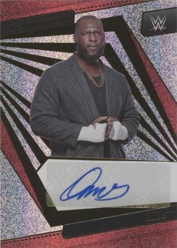 2022 Panini Revolution WWE - Omos #AG-OMS