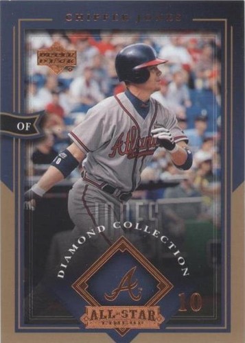 2004 Upper Deck Diamond Collection All-Star Lineup - Chipper Jones #8