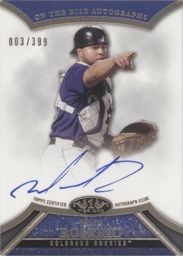 2013 Topps Tier One - Wilin Rosario #ORA-WR